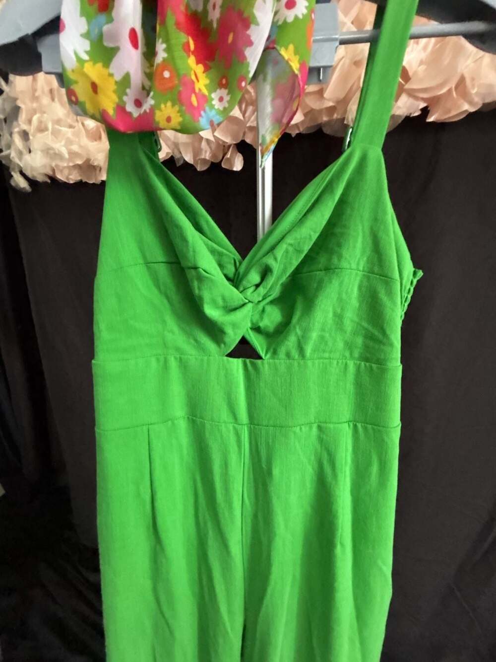 Maeve Cutout Linen Wide-Leg Jumpsuit - Picture 4 of 6